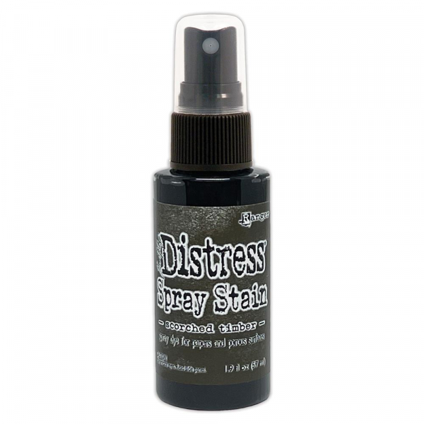 Distress Spray Stain - Scorched Timber